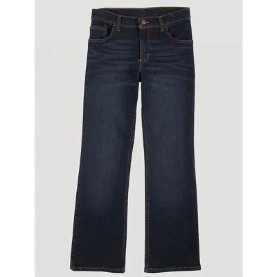 Wrangler Kids' Boy's ® Five Star Flex Bootcut Jean (8-16) In Deep Indigo In Blue