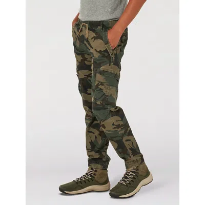 Wrangler Kids' Boy's ® Free To Stretch Gamer Cargo Pant (4-7) In Camo In Green