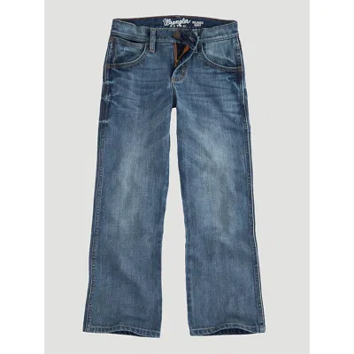 Wrangler Kids' Boy's  Retro® Relaxed Bootcut Jean (4-7) In Greeley In Blue