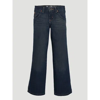 Wrangler Kids' Boy's  Retro® Relaxed Bootcut Jean (4-7) In Night Sky In Blue