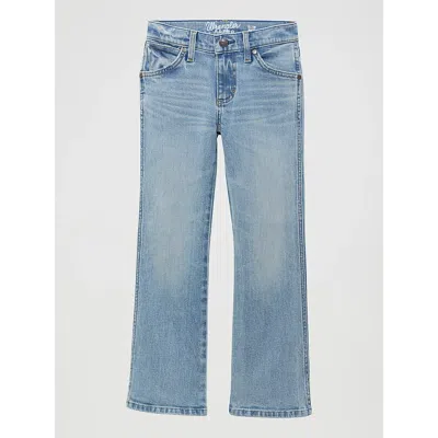 Wrangler Kids' Boy's  Retro® Slim Boot Jean (4-20) In Cloverdale In Blue