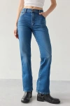 Wrangler Classic Mid-rise Straight Leg Jean In Courtroom Cool, Women's At Urban Outfitters