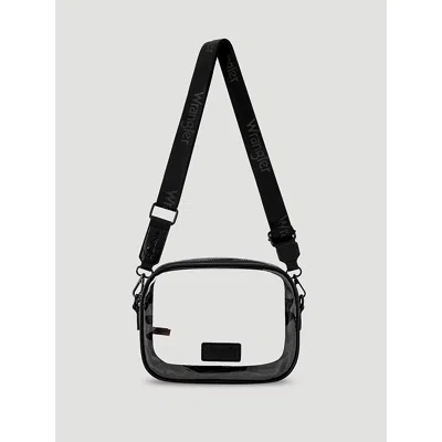 Wrangler Clear Cross Body Stadium Bag In Black