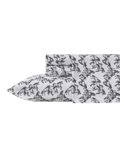 Wrangler Closeout!  Microfiber 4-pc. Sheet Set, King In Multi
