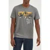 Wrangler Counting Crows Graphic T-shirt In Gray