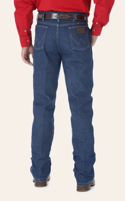 Wrangler Cowboy Cut Boot Cut Original Fit Jeans In Blue
