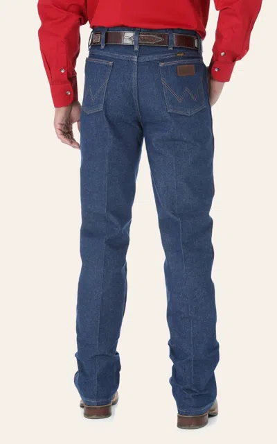 Wrangler Cowboy Cut Boot Cut Original Fit Jeans In Blue