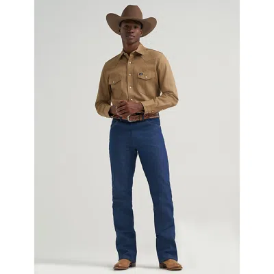 Wrangler ® Cowboy Cut® Boot Jean Rigid - Regular Fit In Navy In Blue