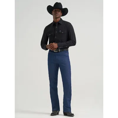 Wrangler ® Cowboy Cut® Bootcut Jean Rigid - Slim Fit Jean In Navy In Blue