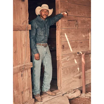 Wrangler ® Cowboy Cut® Original Fit Jean In Antique Wash In Blue