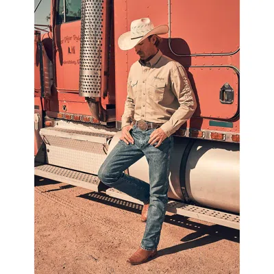 Wrangler ® Cowboy Cut® Original Fit Jean In Stonewashed In Blue