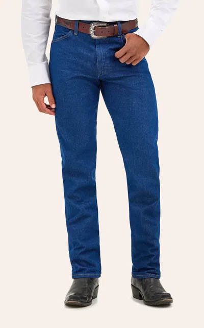 Wrangler Cowboy Cut Prewashed Original Fit Big Jeans In Blue
