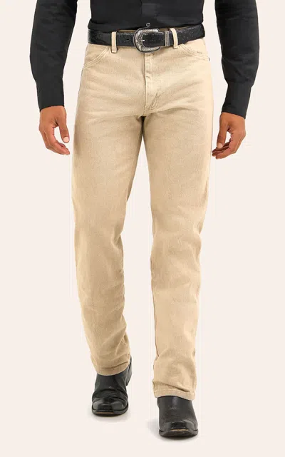 Wrangler Cowboy Cut Prewashed Tan Original Fit Jeans In Neutral