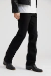 Wrangler Cowboy Cut Slim Fit Flared Jean In Black, Men's At Urban Outfitters