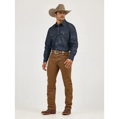Wrangler ® Cowboy Cut® Slim Fit Jean In Black Whiskey In Brown