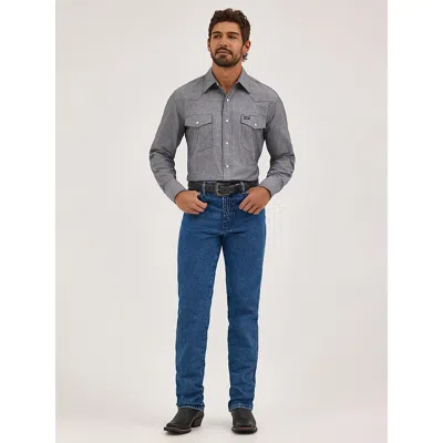 Wrangler ® Cowboy Cut® Slim Fit Jean In Stonewashed In Blue