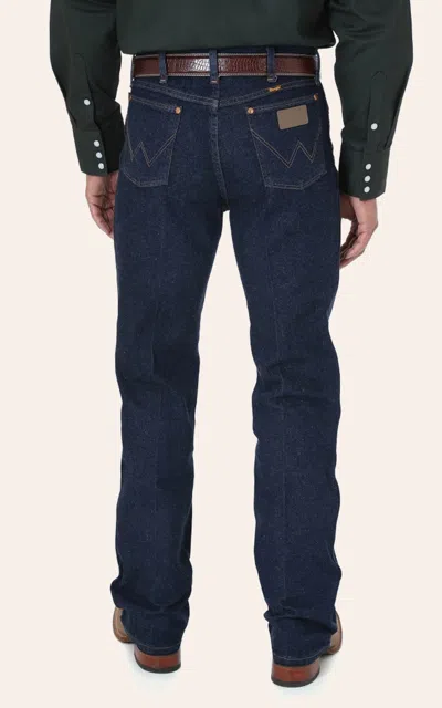 Wrangler Cowboy Cut Stretch Original Fit Jeans In Blue