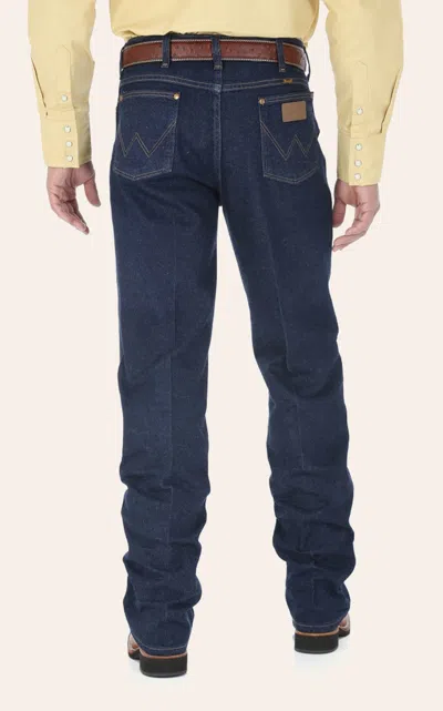 Wrangler Cowboy Cut Stretch Slim Fit Jeans In Blue