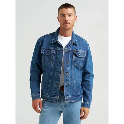 Wrangler ® Cowboy Cut® Unlined Denim Jacket In Stonewash In Blue