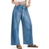 Wrangler Cowboy Frayed High Waist Barrel Jeans In Together Again