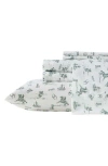 Wrangler Cowboy Rodeo Print Microfiber Sheet Set In White
