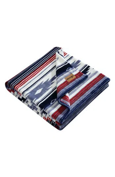 Wrangler Coyote Sands Throw Blanket In Blue
