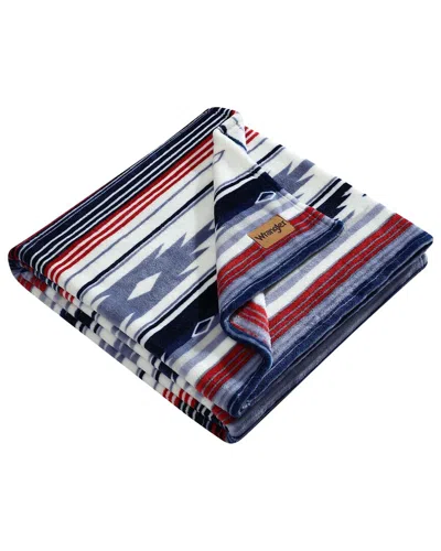 WRANGLER WRANGLER COYOTE SANDS ULTRA SOFT PLUSH FLEECE REVERSIBLE THROW BLANKET