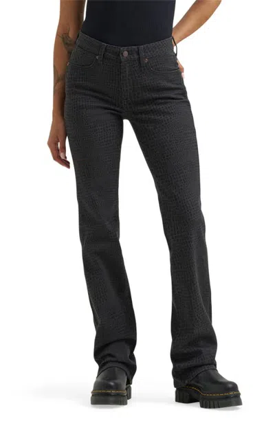 Wrangler Dallas High Waist Bootcut Jeans In Gray