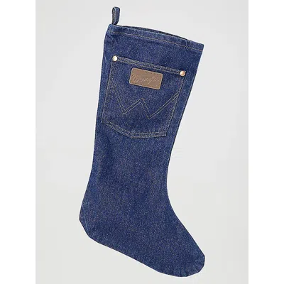 Wrangler ® Denim Christmas Stocking In Prewashed
