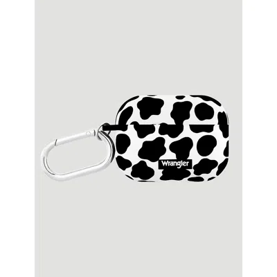 Wrangler Earbuds Case With Carabiner In Black/white In Multi