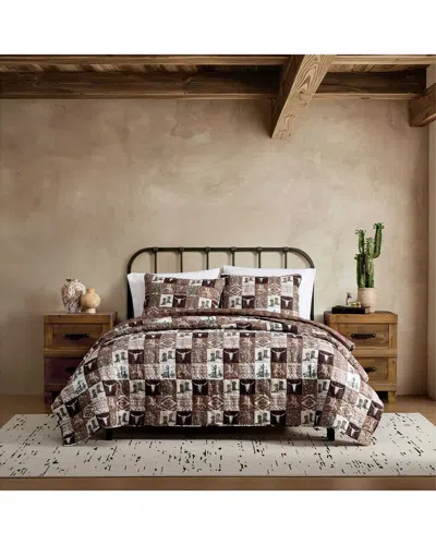 WRANGLER WRANGLER FALL WESTERN PATCH QUILT SET