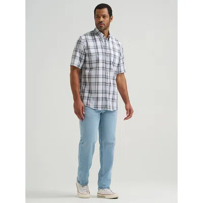 Wrangler ® Five Star Premium Denim Comfort Stretch Regular Fit Jean In Bleached Indigo In Multi