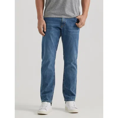 Wrangler ® Five Star Premium Denim Comfort Stretch Relaxed Fit Jean In Slate In Blue