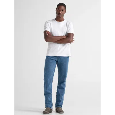 Wrangler ® Five Star Premium Denim Regular Fit Jean In Dk Stonewash In Blue