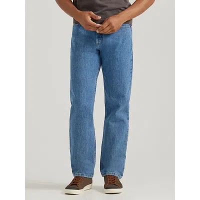 Wrangler ® Five Star Premium Denim Relaxed Fit Jean In Stone Bleach In Blue