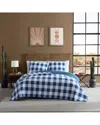 WRANGLER WRANGLER FLAGSTAFF CHECK COTTON REVERSIBLE QUILT SET