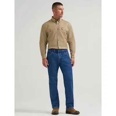 Wrangler ® Fr Flame-resistant Relaxed Fit Jean In Fire Resistant In Blue