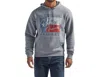 Wrangler George Strait Logo Unisex Hoodie In Heather Grey
