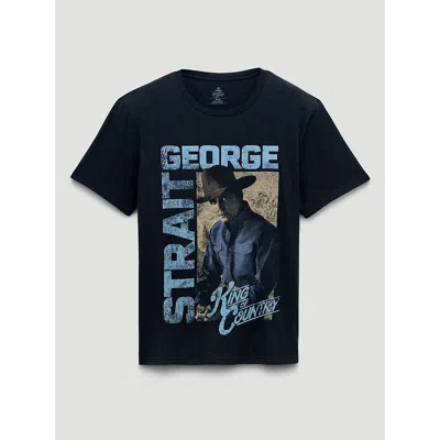 Wrangler George Strait Snaps Graphic T-shirt In Jet Black