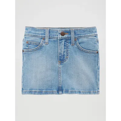 Wrangler Kids' Girl's Denim Skirt In Novah In Multi