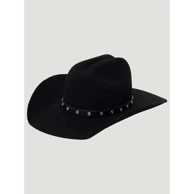 Wrangler Kids' Girl's Rhinestone Studded Cowboy Hat In Black
