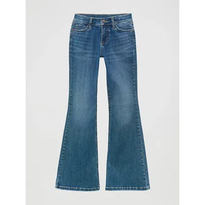Wrangler Kids' Girl's  Bespoke Flare Jean In Lily In Blue