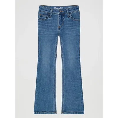 Wrangler Kids' Girl's  Retro® Bootcut Jean (4-18) In April In Blue