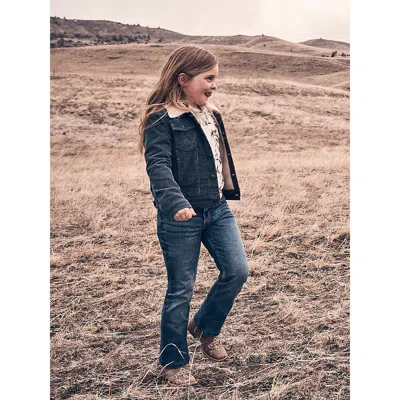 Wrangler Kids' Girl's  Retro® Bootcut Jean (4-18) In Denver In Blue