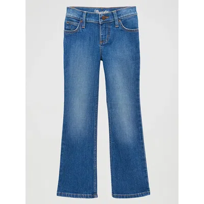 Wrangler Kids' Girl's  Retro® Bootcut Jean (4-18) In Grace In Blue