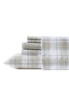 Wrangler Dayton Valley Plaid Ultra Soft Sheet Set In Light Beige