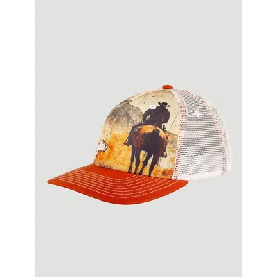Wrangler High Country Baseball Cap In Burnt Orange