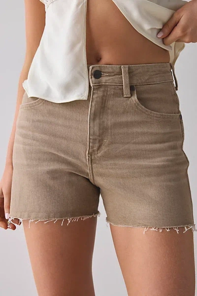Wrangler High-rise Relaxed Denim Short In Frankie, Women's At Urban Outfitters