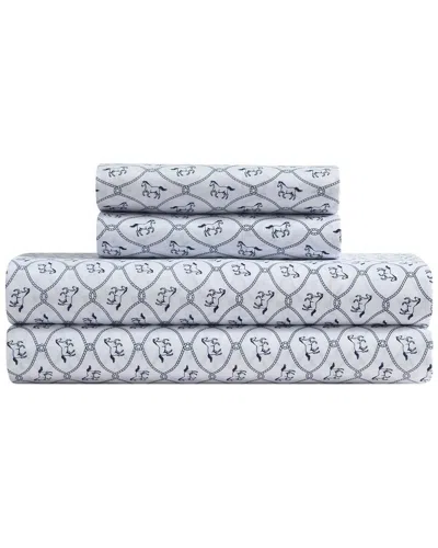 Wrangler Horse Lasso Sheet Set In Blue