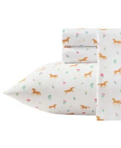 Wrangler Horse Meadow Microfiber 4 Piece Sheet Sets In Multi